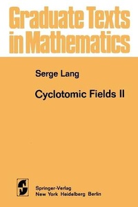 Enlarge image Cover: Cyclotomic Fields II - Springer