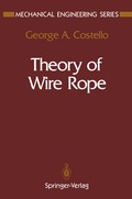 Cover: Theory of Wire Rope - Springer