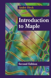 Abbildung von: Introduction to Maple - Springer