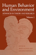 Cover: Human Behavior and Environment - Springer