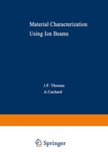 Cover: Material Characterization Using Ion Beams - Springer