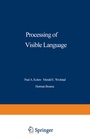 Cover: Processing of Visible Language - Springer
