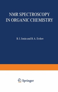 Abbildung von: NMR Spectroscopy in Organic Chemistry - Springer