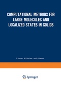 Cover: Computational Methods for Large Molecules and Localized States in Solids - Springer
