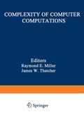 Cover: Complexity of Computer Computations - Springer