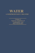 Cover: Water A Comprehensive Treatise - Springer
