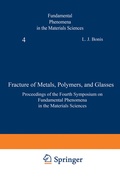 Cover: Fracture of Metals, Polymers, and Glasses - Springer