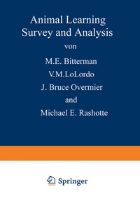 Enlarge image Cover: Animal Learning - Springer