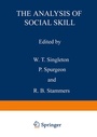 Cover: The Analysis of Social Skill - Springer