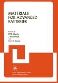 Cover: Materials for Advanced Batteries - Springer