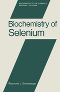 Cover: Biochemistry of Selenium - Springer