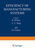 Cover: Efficiency of Manufacturing Systems - Springer