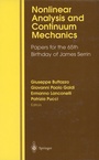 Cover: Nonlinear Analysis and Continuum Mechanics - Springer