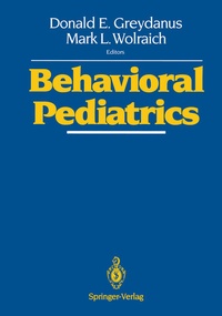 Enlarge image Cover: Behavioral Pediatrics - Springer