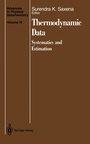 Cover: Thermodynamic Data - Springer