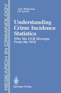 Cover: Understanding Crime Incidence Statistics - Springer