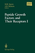 Cover: Peptide Growth Factors and Their Receptors I - Springer