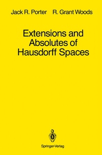 Abbildung von: Extensions and Absolutes of Hausdorff Spaces - Springer