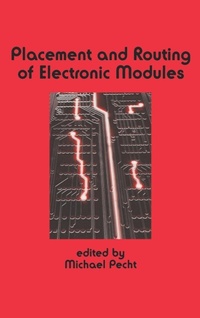 Enlarge image Cover: Placement and Routing of Electronic Modules - CRC Press