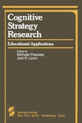 Cover: Cognitive Strategy Research - Springer