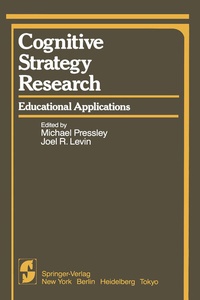 Enlarge image Cover: Cognitive Strategy Research - Springer