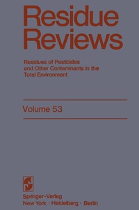 Abbildung von: Residue Reviews - Springer