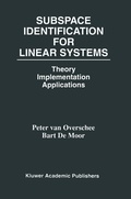 Cover: Subspace Identification for Linear Systems - Springer