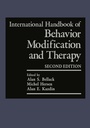 Cover: International Handbook of Behavior Modification and Therapy - Springer