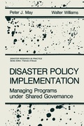 Cover: Disaster Policy Implementation - Springer