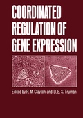 Cover: Coordinated Regulation of Gene Expression - Springer