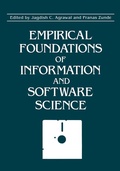 Cover: Impirical Foundations of Information and Software Science - Springer