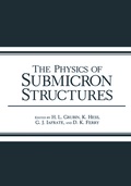 Cover: The Physics of Submicron Structures - Springer