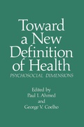 Cover: Toward a New Definition of Health - Springer