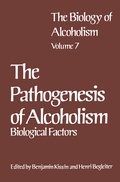 Cover: The Biology of Alcoholism - Springer