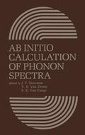 Cover: AB Initio Calculation of Phonon Spectra - Springer