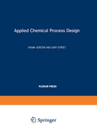 Abbildung von: Applied Chemical Process Design - Springer