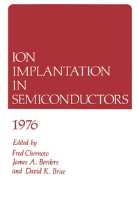 Abbildung von: Ion Implantation in Semiconductors 1976 - Springer