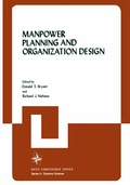 Cover: Manpower Planning and Organization Design - Springer