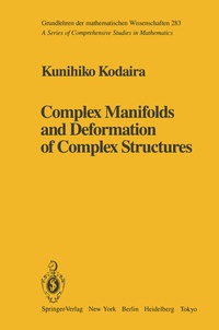 Abbildung von: Complex Manifolds and Deformation of Complex Structures - Springer
