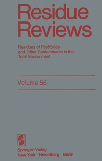 Abbildung von: Residue Reviews - Springer