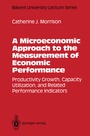 Cover: A Microeconomic Approach to the Measurement of Economic Performance - Springer