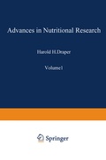 Cover: Advances in Nutritional Research - Springer