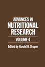 Cover: Advances in Nutritional Research - Springer