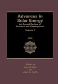 Cover: Advances in Solar Energy - Springer