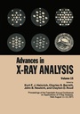 Cover: Advances in X-Ray Analysis - Springer
