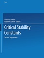 Cover: Critical Stability Constants - Springer