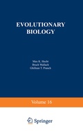 Cover: Evolutionary Biology - Springer