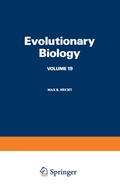 Cover: Evolutionary Biology - Springer