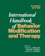 Cover: International Handbook of Behavior Modification and Therapy - Springer