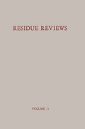 Cover: Residues of Pesticides and Other Foreign Chemicals in Foods and Feeds / R&uuml;ckst&auml;nde von Pesticiden und anderen Fremdstoffen in Nahrungs- und Futtermitteln - Springer